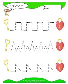 Çizgi Çalışma Sayfaları